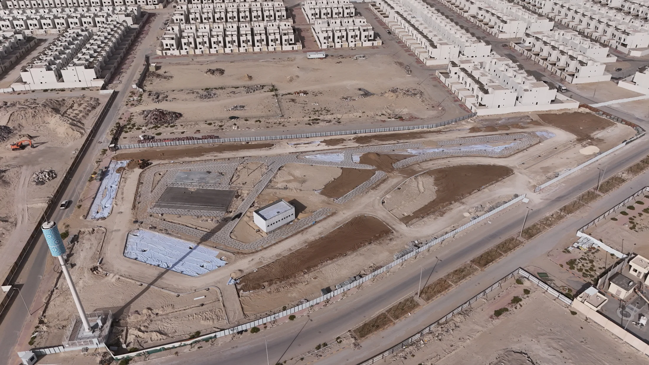 Site progress and coordinated delivery on the Dammam project