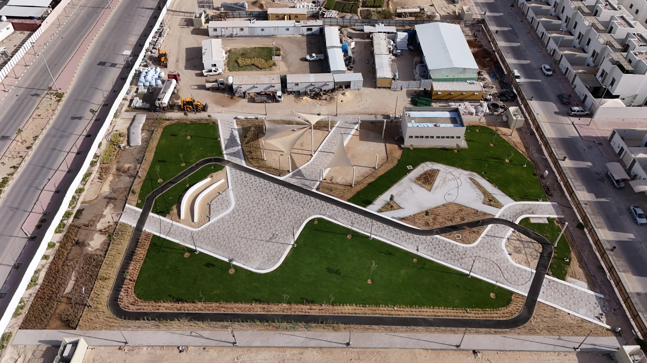 Site progress and coordinated delivery on the Dammam project