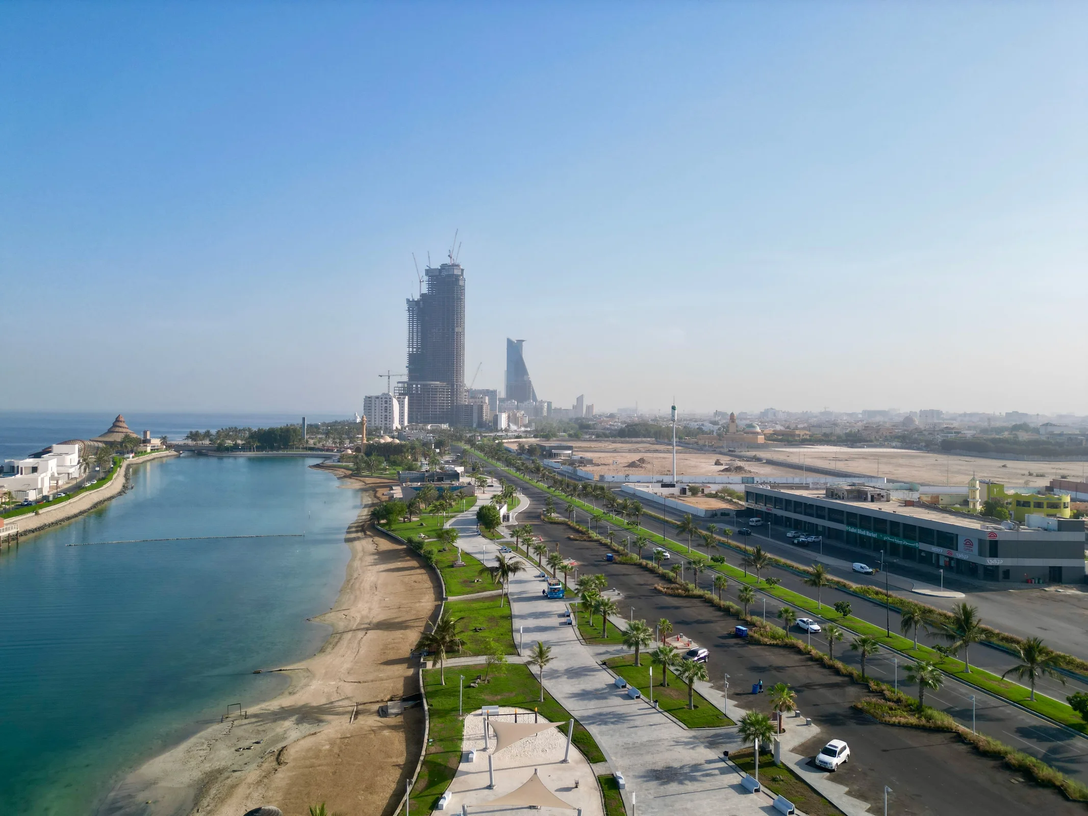Waterfront landscaping designed for comfort and accessibility